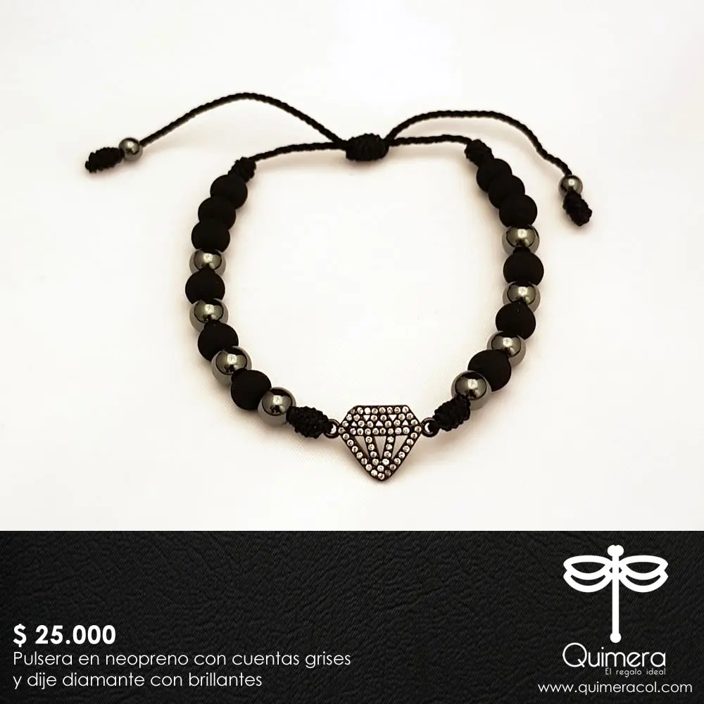 Pulsera Neopreno Diamante - Imagen 2